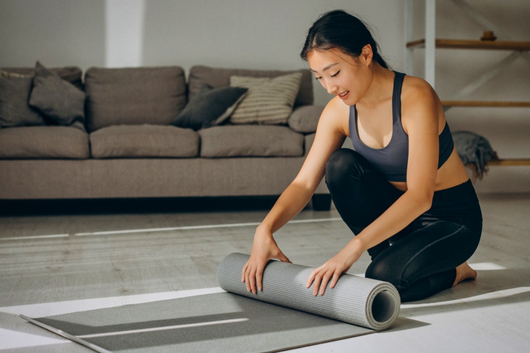 home yoga practice — Yoga & Meditation